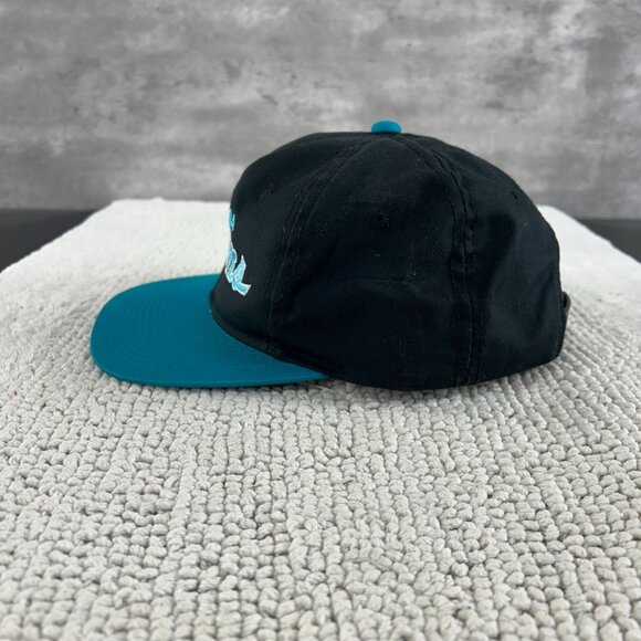 Vintage Sports Specialties Florida Marlins Snapback Hat OSFA Plain Logo Two Tone - Picture 3 of 9